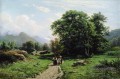 paysage suisse 1866 Ivan Ivanovitch arbres
